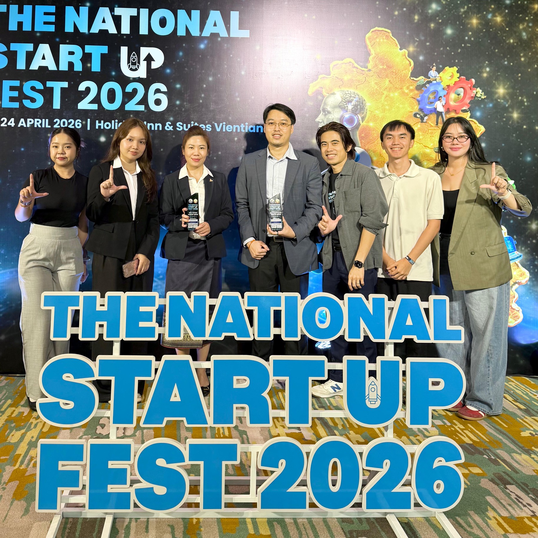 LOCA team at National Startup Fest 2026 on 24 April 2026